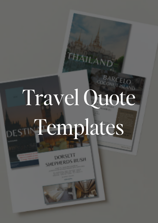 Travel Quote Template Bundle